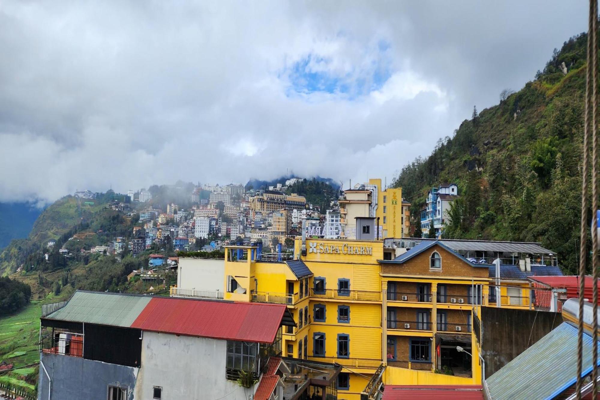 Sapa View Spring Garden Hotel المظهر الخارجي الصورة