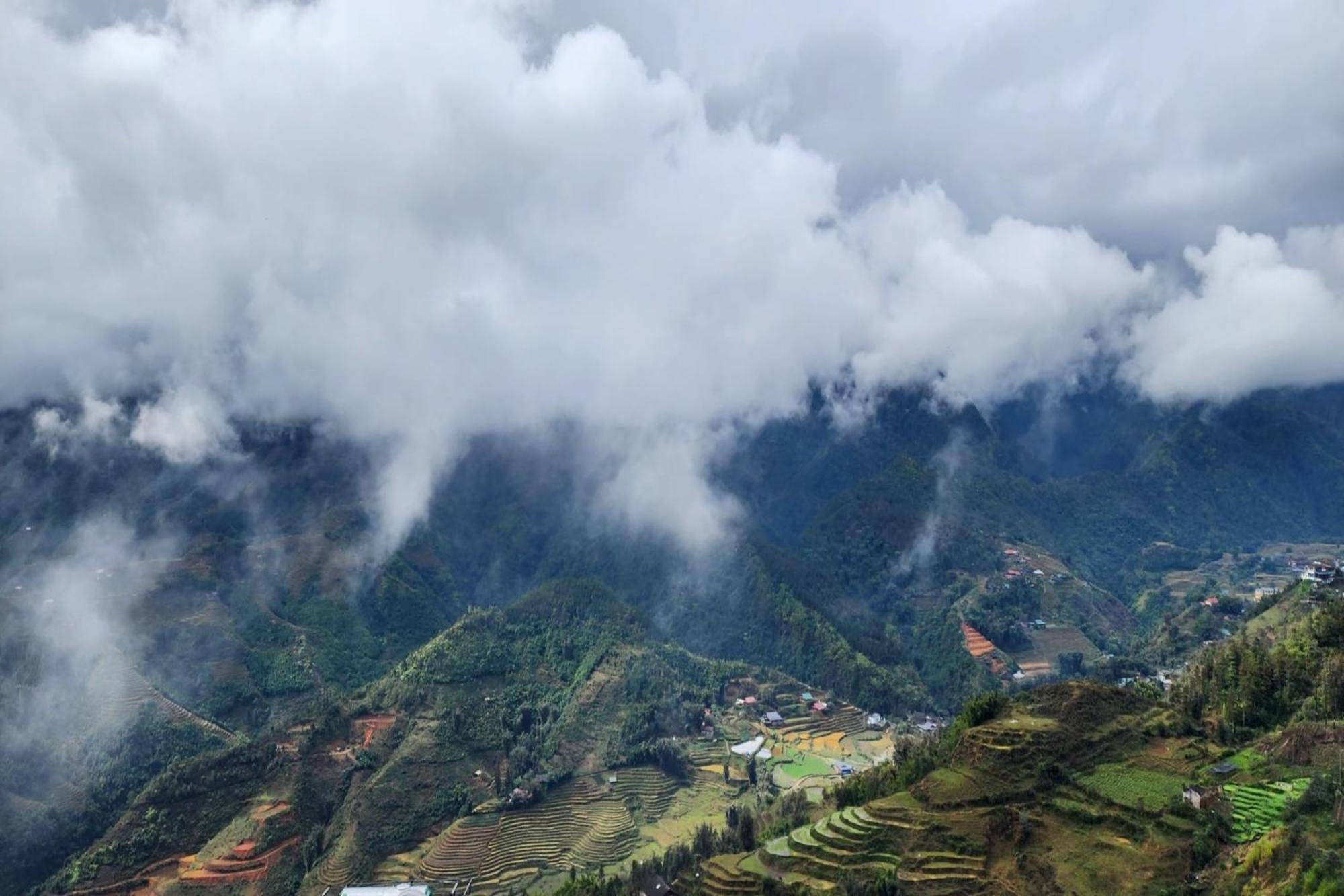 Sapa View Spring Garden Hotel المظهر الخارجي الصورة
